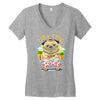 life's a pug Women's V-Neck T-Shirt