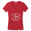 awesome sauce asian humor rooster funny cool Women's V-Neck T-Shirt