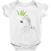 tribal parrot Baby Onesie