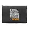 Strong Independent Motivated Gemini Accessory Pouches