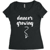 Dancer Growing Women's Triblend Scoop T-shirt