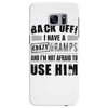 Back Off Crazy Gramps Afraid To Use Him Samsung Galaxy S7 Edge