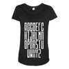 tower of serpents Maternity Scoop Neck T-shirt