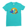 the adventures of vault bout Ladies Fitted T-Shirt