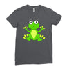 frog cute Ladies Fitted T-Shirt
