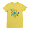 turn the time twist the space Ladies Fitted T-Shirt
