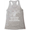 weapons of mass percussion Racerback Tank