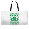 Rick Sanchez Have A Human Christmas Weekender Totes