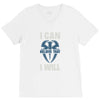 i can  i will V-Neck Tee