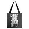 chubby girls cuddle better Tote Bags