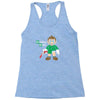 breaking bricks Racerback Tank