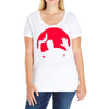 moonlight dark Ladies Curvy T-Shirt