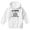 Leo Woman Youth Hoodie