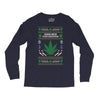 smoke weed ugly sweater Long Sleeve Shirts