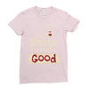 dear santa i've been good Ladies Fitted T-Shirt