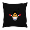 Rock Balboa Throw Pillow