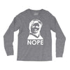 nope Long Sleeve Shirts