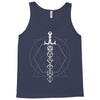 Dungeon Dice Sword T-Shirt Tank Top
