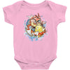shining splash koi Baby Bodysuit