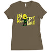 unacceptable! Ladies Fitted T-Shirt