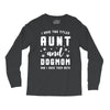 i have two titles aunt and dogmom and i rock them both Long Sleeve Shirts