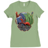 scott lang crossing the back yard Ladies Fitted T-Shirt