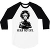 hear no evil 3/4 Sleeve Shirt