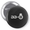 bb 8 Pin-back button