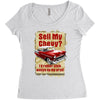 sell my chevy ideal birthday gift or present Women's Triblend Scoop T-shirt