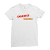 insanity instructor Ladies Fitted T-Shirt