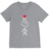 Japanese Love V-Neck Tee