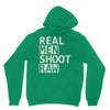 real men shoot raw Unisex Hoodie