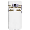 welcome to the gun show ron burdundy anchorman inspired gift funny Samsung Galaxy S8 Plus
