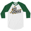 gamer wasd 3/4 Sleeve Shirt