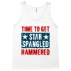 star spangled hammered Tank Top
