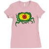 crawling eye monster Ladies Fitted T-Shirt