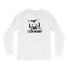 i iz on your shirt funny lolcat geek nerd tee cat s 3xl Long Sleeve Shirts