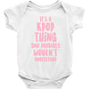 it's a kpop thing you probably wouldn't understand Baby Bodysuit