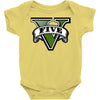 five logo Baby Bodysuit