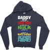 daddy you are my favorite superhero Zipper Hoodie