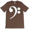 bass cleff funny T-Shirt