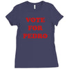 napoleon dynamite   vote for pedro Ladies Fitted T-Shirt