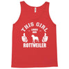This Girl Loves Rottweile Tank Top