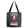 i know when those sleigh bells ring Tote Bags
