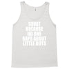 squat because no one raps about little butts Tank Top