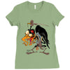 ugly tengu Ladies Fitted T-Shirt