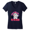 i'm the boss Women's V-Neck T-Shirt