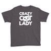 crazy cat lady Youth Tee