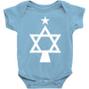 chrismukkah tree christmas Baby Bodysuit