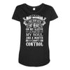 I Am A May Woman Maternity Scoop Neck T-shirt